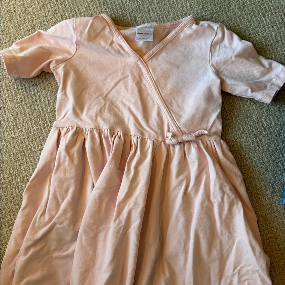 Hanna Andersson Pink Wrap Dress